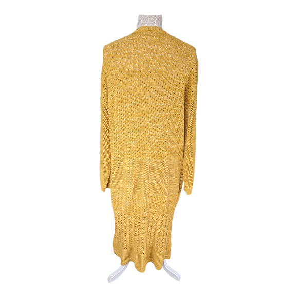 Marled Duster Knit Cardigan XL - Picture 3 of 8